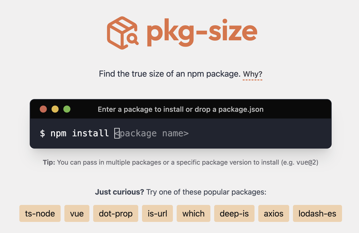 pkg-size